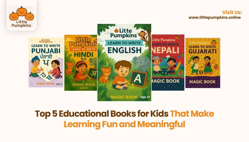 Educational Books for Kids That Make Learning Fun | Little Pumpkins