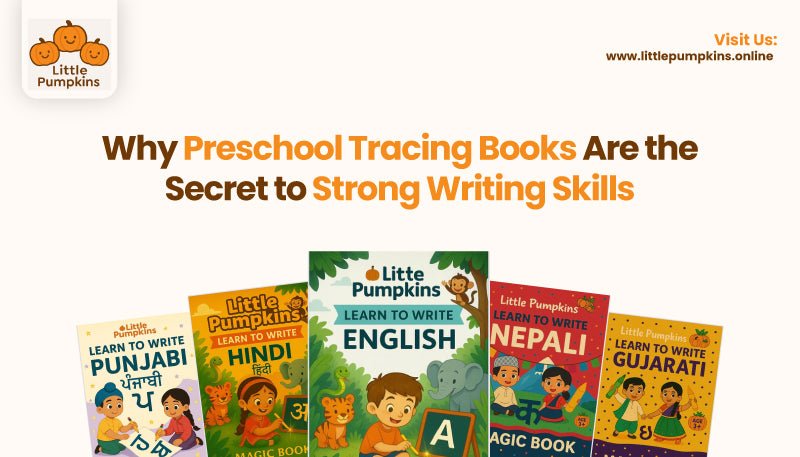 Preschool Tracing Books That Build Strong Writing Skills | Little Pumpkins