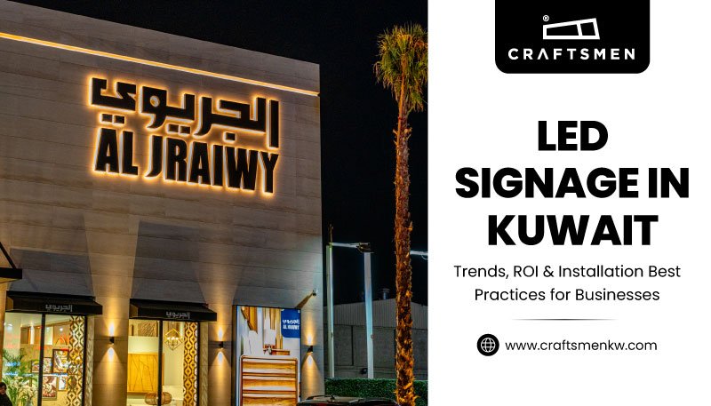 LED Signage in Kuwait | Trends, ROI & Installation Best Practices for Businesses