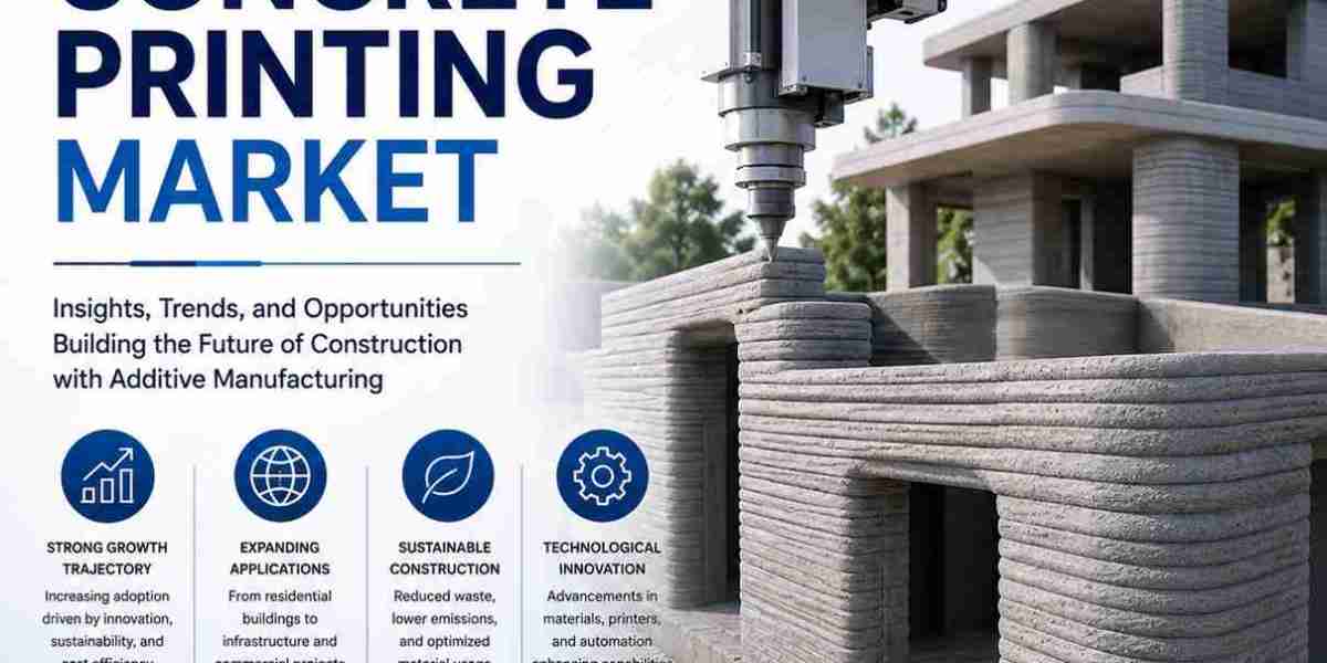 3D Concrete Printing Market Accelerates as Construction Industry Embraces Automation and Sustainable Building Technologi